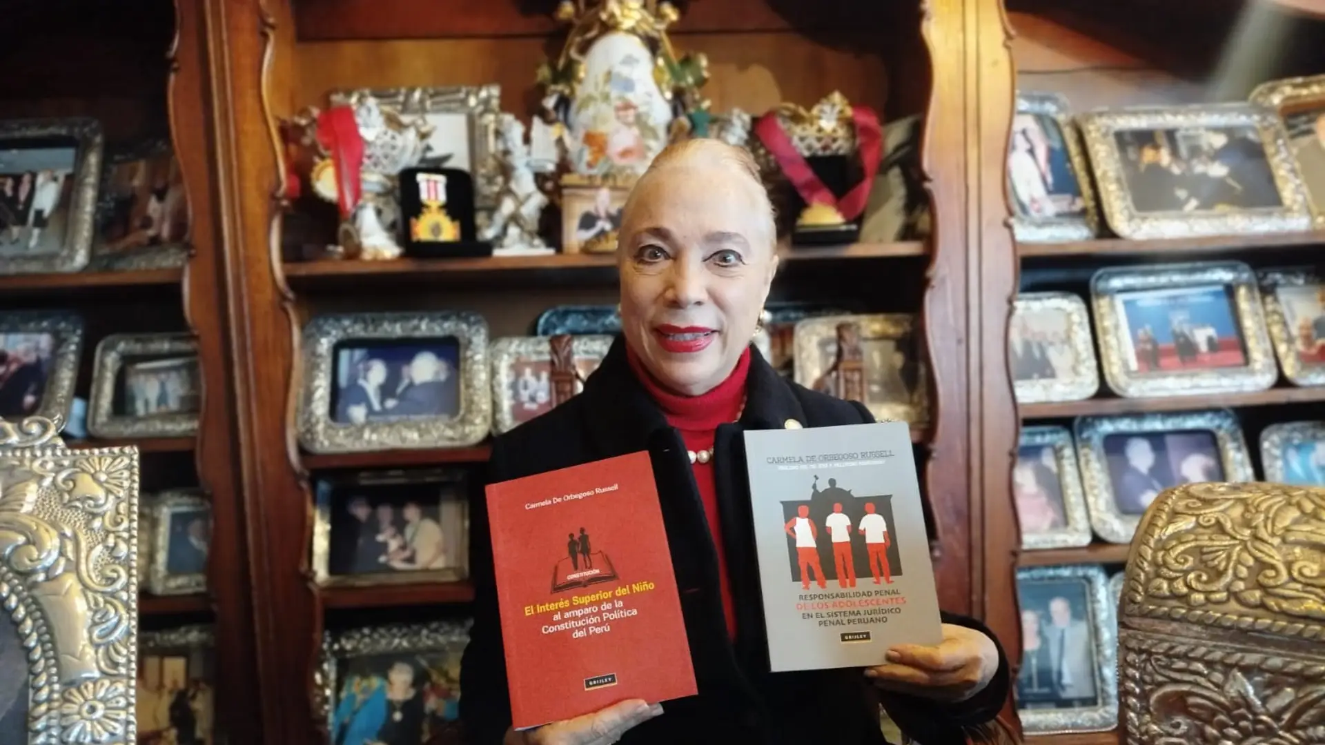 La autora del único sustento de la ley de cárcel para menores tiene un audio con César Hinostroza y fue homenajeada por ‘Chibolín’